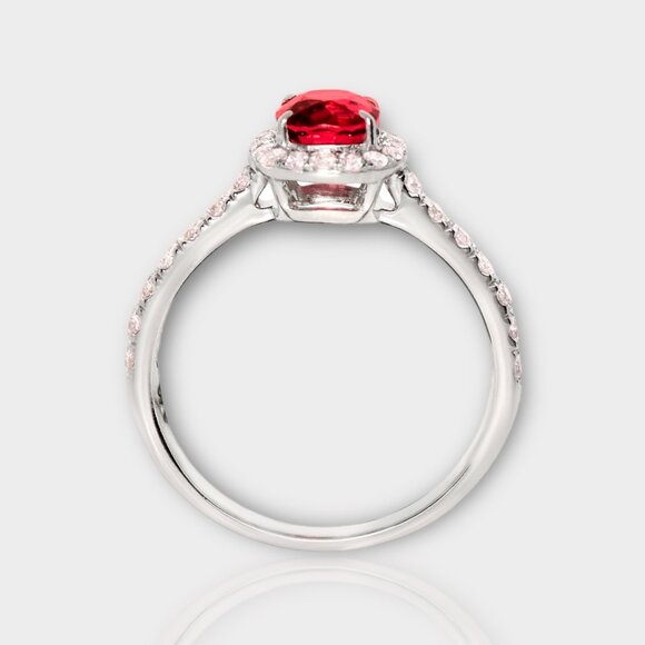 Red Spinel Ring - Picture 6 of 7